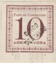 Number 10 overprinted