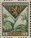 White Lily & coat of arms of Noord Brabant province - Coil