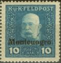 Overprint MONTENEGRO