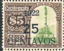 Monument to President Granados - 25c on 5p