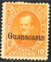 Prospero Fernandez (1834-1885) overprint Guanacaste