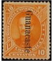 Prospero Fernandez (1834-1885) overprint Guanacaste