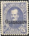 Prospero Fernandez (1834-1885) overprint Guanacaste