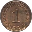 1 Pfennig (A, D, E, F, G, J)