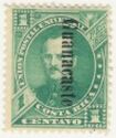 Prospero Fernandez (1834-1885) overprint Guanacaste