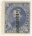 Prospero Fernandez (1834-1885) overprint Guanacaste