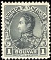 Effigy of SimĂłn BolĂvar, NOT Overprinted