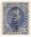 Prospero Fernandez (1834-1885) overprint Guanacaste