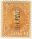 Prospero Fernandez (1834-1885) overprint Guanacaste