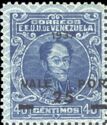 Simón Bolívar - overprinted