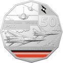 50 Cents (100 Years RAAF - General Dynamics F-111)