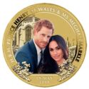 1 Dollar (The Royal Wedding - The Duke and Duchess of Sussex. Coin & Stamp)