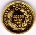 1,000,000 Lira (Ship Ottoman admiral Piri Reis)