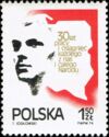 Tadeusz Jodłowski's poster 30th anniversary of the Republic