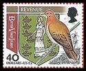 Coat of Arms and Common Ground-Dove (Columbina passerina)