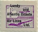 Small Airmail Stamp Overprint