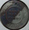 Bank Half Penny - 1811