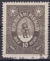60th Anniversary of 1st Paraguayan Postage Stamp