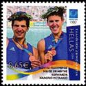 Athens 2004 - V.Polymeros & N.Skiathitis, Bronze Medal, Rowi