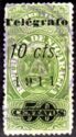 Revenue stamp (Surcharged for Telegraphs)