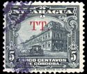 National Palace, Managua (overprinted)