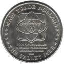 2 Maui Trade Dollar (Hawaiian Hula Dancer)