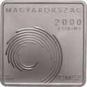 2,000 Forint (150th anni. of the foundation of the Hungarian Meteorological Service)