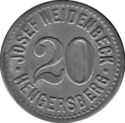 20 Pfennig (Josef Weidenbeck)
