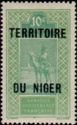 Targui Nomad on Dromedary (Camelus dromedarius) overprinted