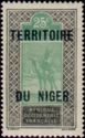Targui Nomad on Dromedary (Camelus dromedarius) overprinted