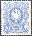 Imperial eagle and crown in oval, PFENNIG