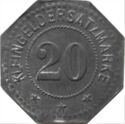 20 Pfennig (Gewerkschaft Heldrungen II)