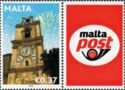 MaltaPost logo on red background