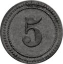 5 Pfennig (K. B. J. III)