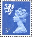 Queen Elizabeth II - 3p Machin Portrait