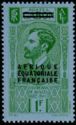 Pierre Savorgnan de Brazza (1852-1905) overprinted