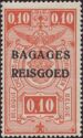 Railway - overprinted Bagages Reisgoed