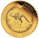 500 Dollars (35th Anniversary of the Australian Kangaroo Nugget)