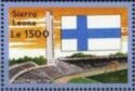 Helsinki Stadium and Finnish Flag