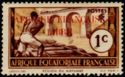 Stamp of 1937-1939 overprinted Free French Africa