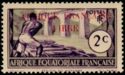 Stamp of 1937-1939 overprinted Free French Africa