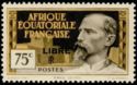 Emile Gentil, overprinted "LIBRE"