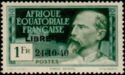 Emile Gentil, overprinted LIBRE 24-10-40