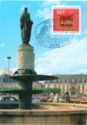 Saarlouis, Marien Fountain and New Post Office