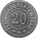 20 Pfennig (Bruckd.-Nietl. Bergbau Verein)