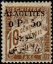 Type Duval overprinted with Syrian surcharge