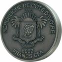 5,000 CFA Francs (Big Five Africa - Buffalo)