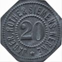 20 Pfennig (Jäger, Rothe & Siemens-Werke)
