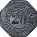20 Pfennig (Jäger, Rothe & Siemens-Werke)