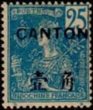 Type Grasset overprinted